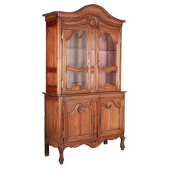 19th Century Country French Buffet À Deux Corps or Cupboard