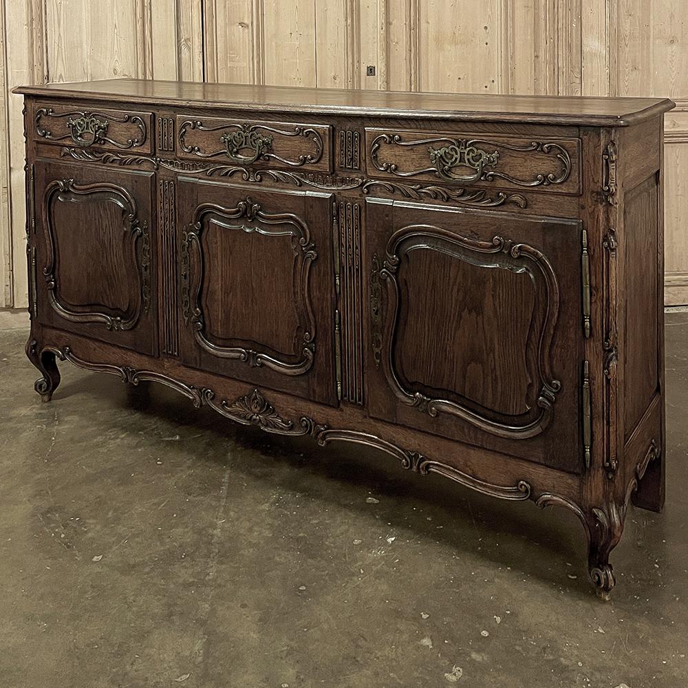 French Provincial 19th Century Country French Buffet ~ Argentier For Sale