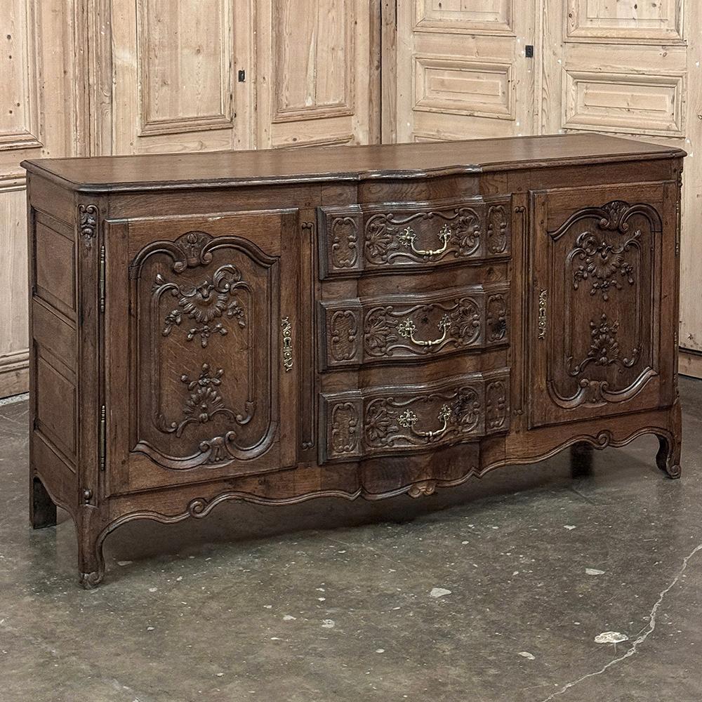 Luigi XV Buffet francese di campagna del XIX secolo ~ Enfilade ~ Credenza in vendita