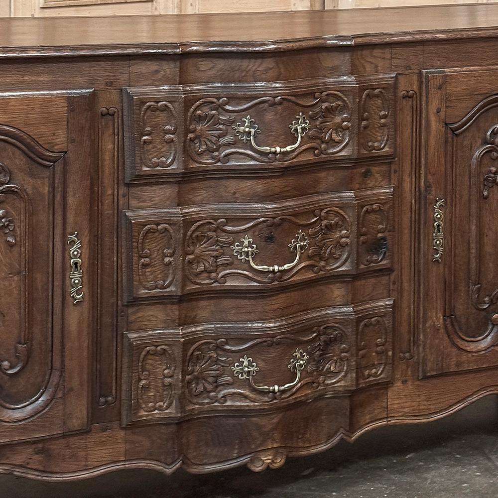 Ottone Buffet francese di campagna del XIX secolo ~ Enfilade ~ Credenza in vendita