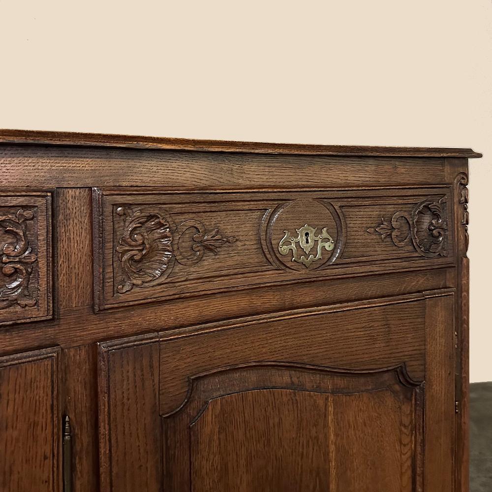 19th Century Country French Buffet ~ Enfilade For Sale 6