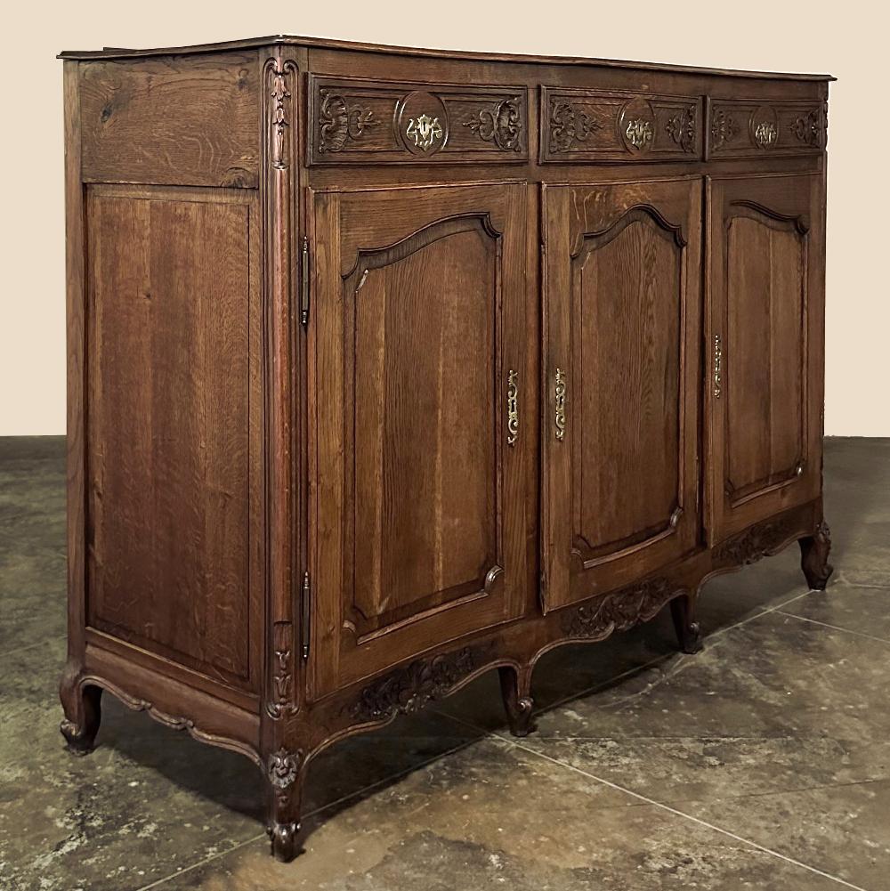19th Century Country French Buffet ~ Enfilade For Sale 2
