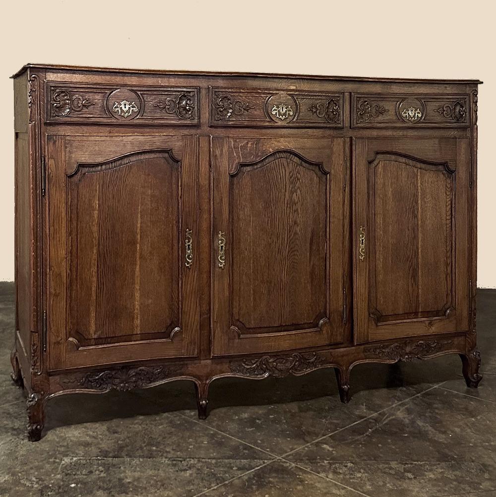 19th Century Country French Buffet ~ Enfilade For Sale 3