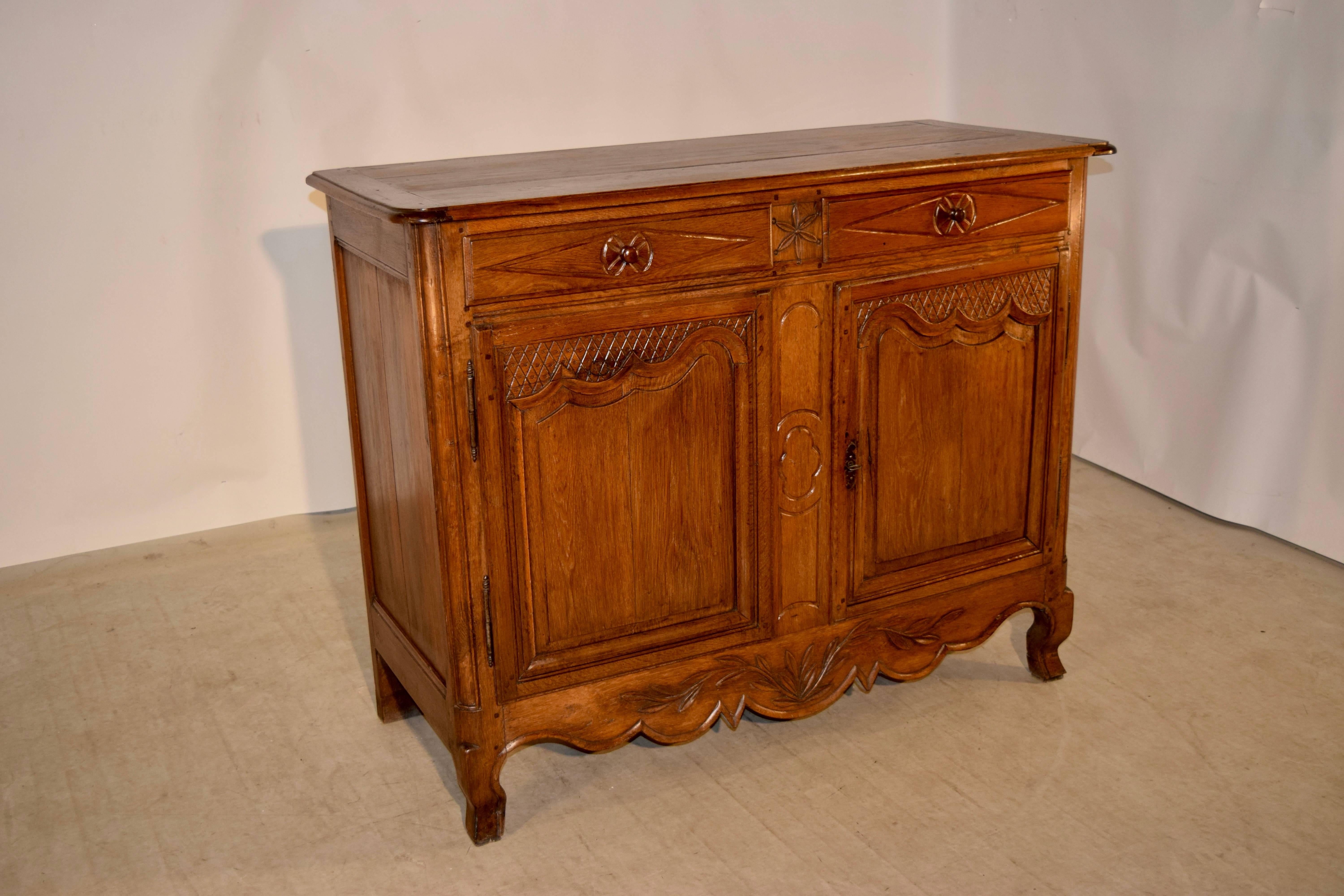 19th Century Country French Buffet 1
