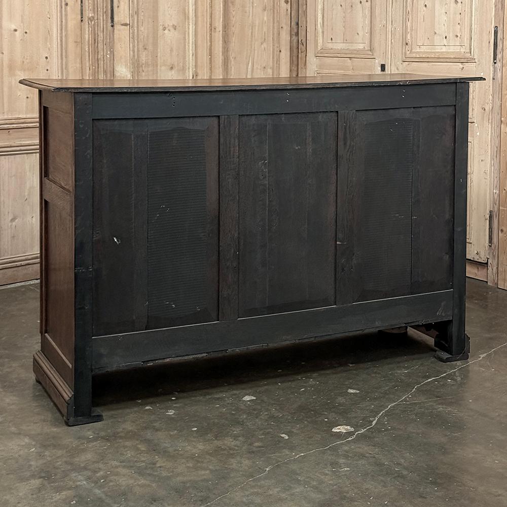 19th Century Country French Buffet ~ Linen Press For Sale 13