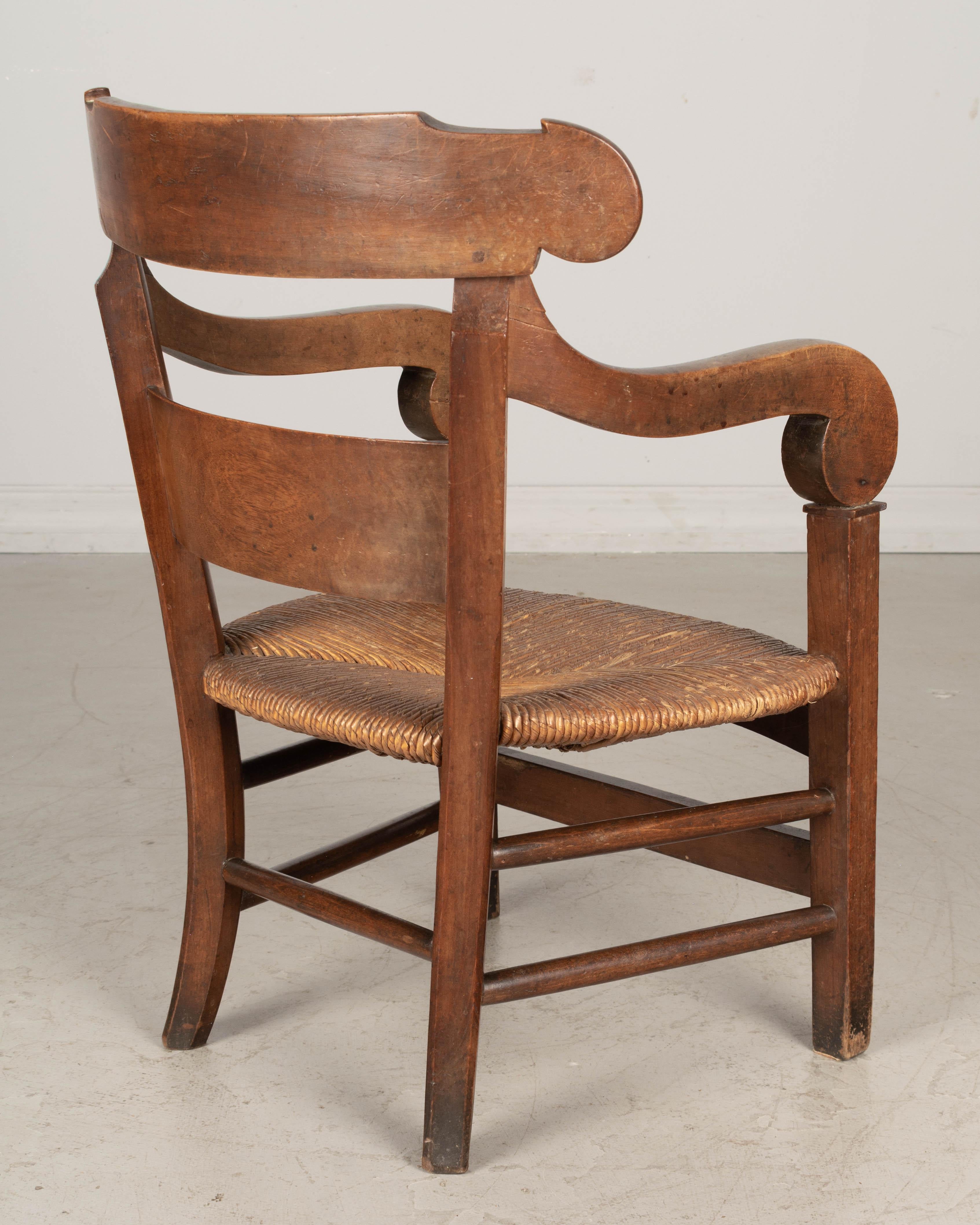19th Century Country French Child's Chair For Sale 2