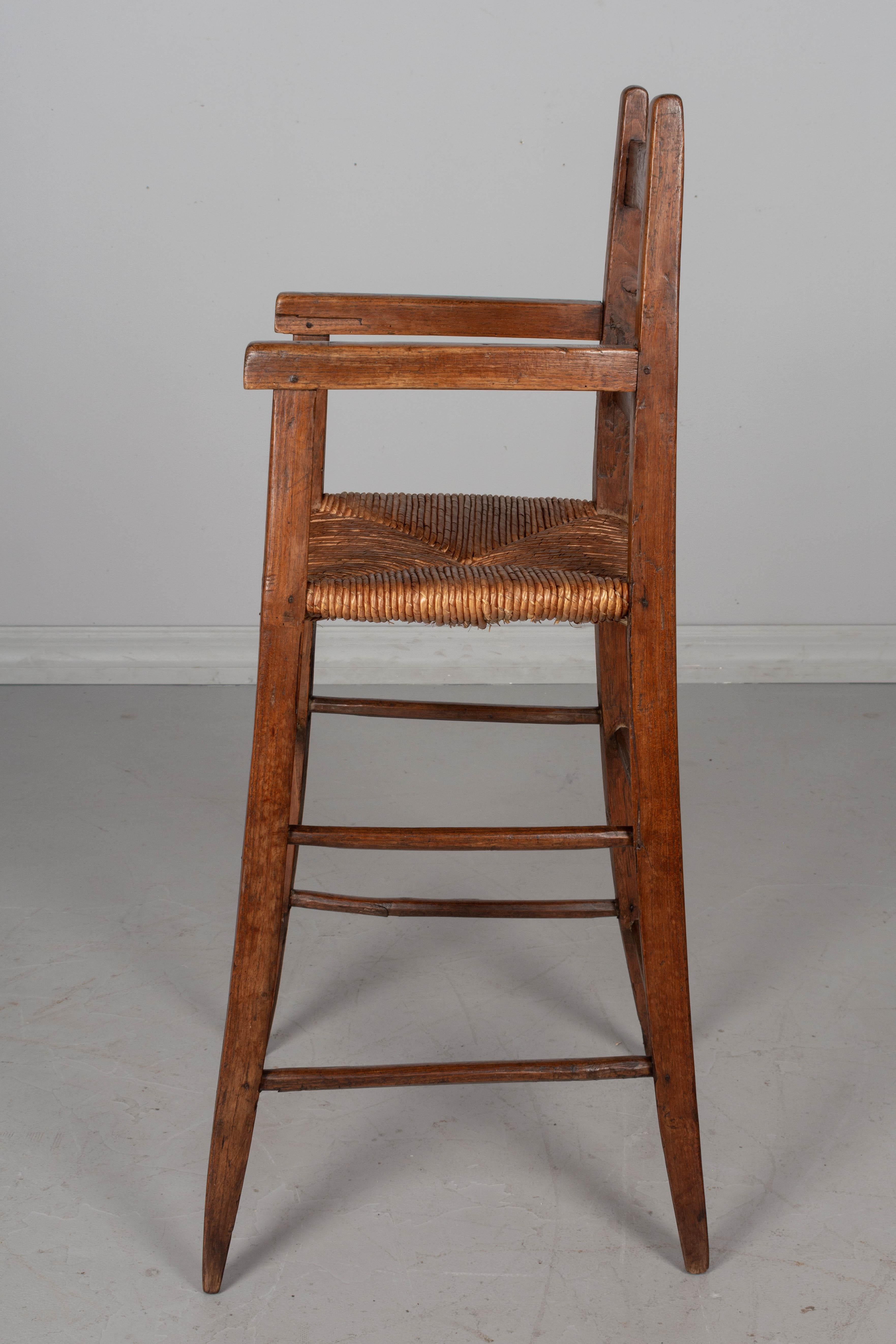 19th Century Country French Child's High Chair 1