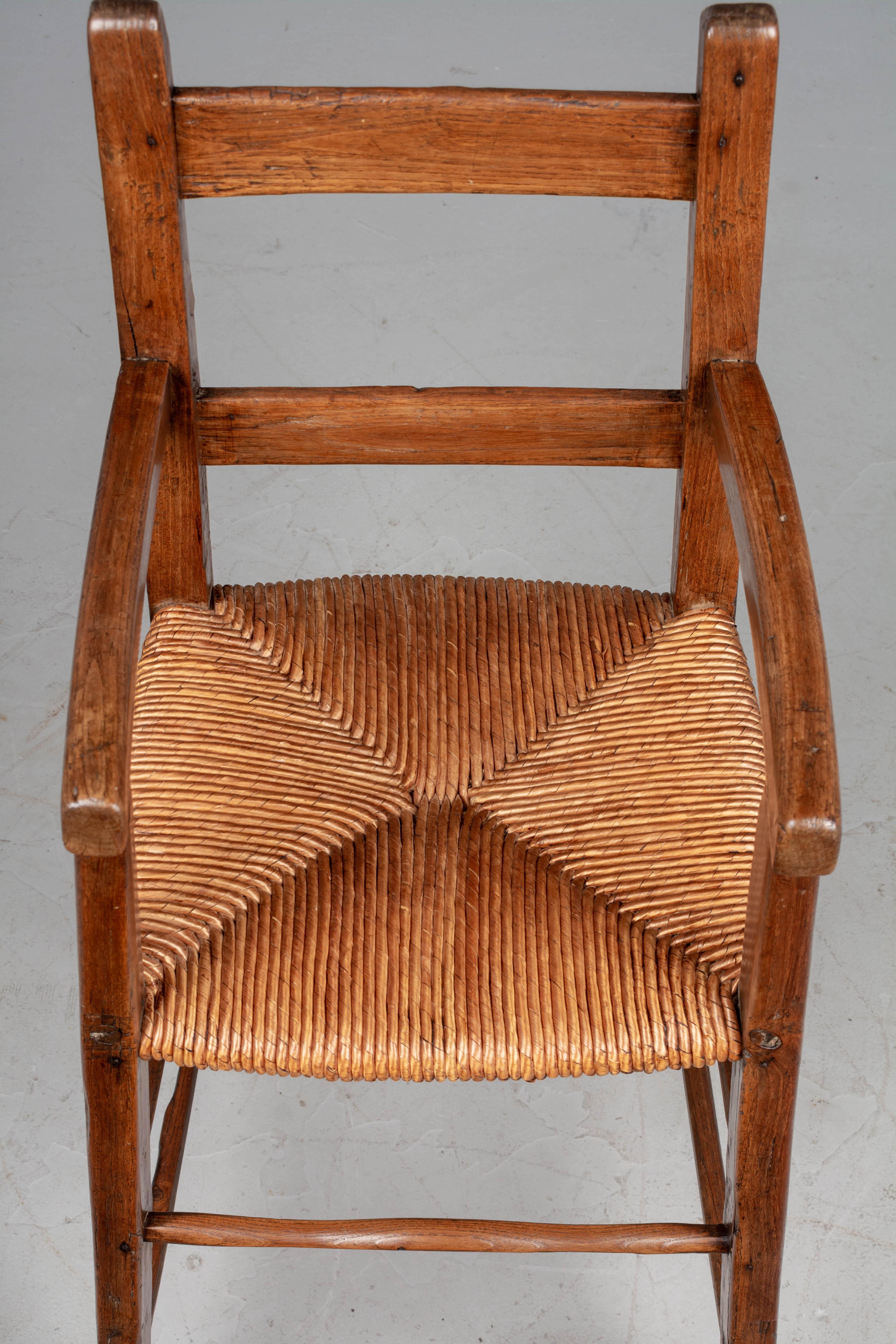 19th Century Country French Child's High Chair 2
