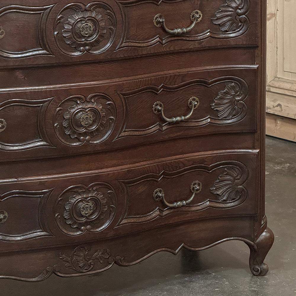 Ottone Commode francese di campagna del XIX secolo ~ Cassettiera in vendita