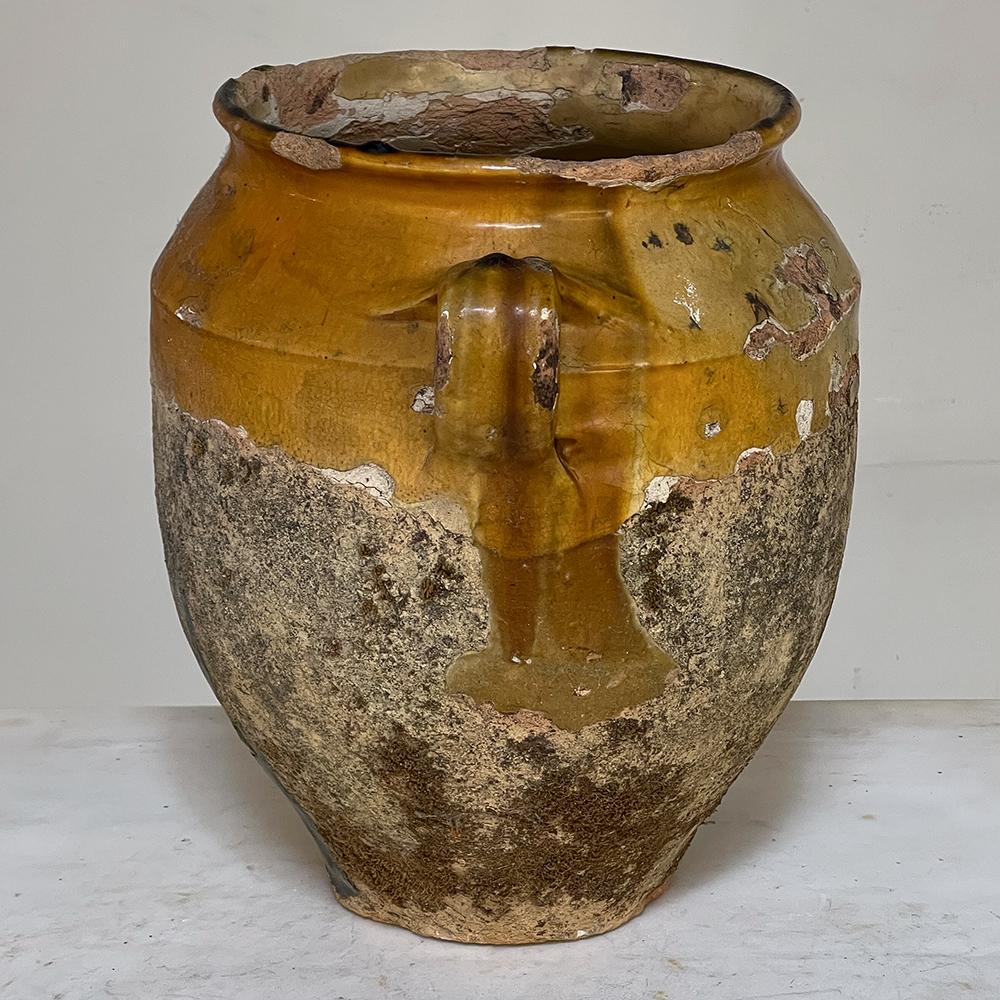 Late 19th Century 19th Century Country French Confit Pot For Sale