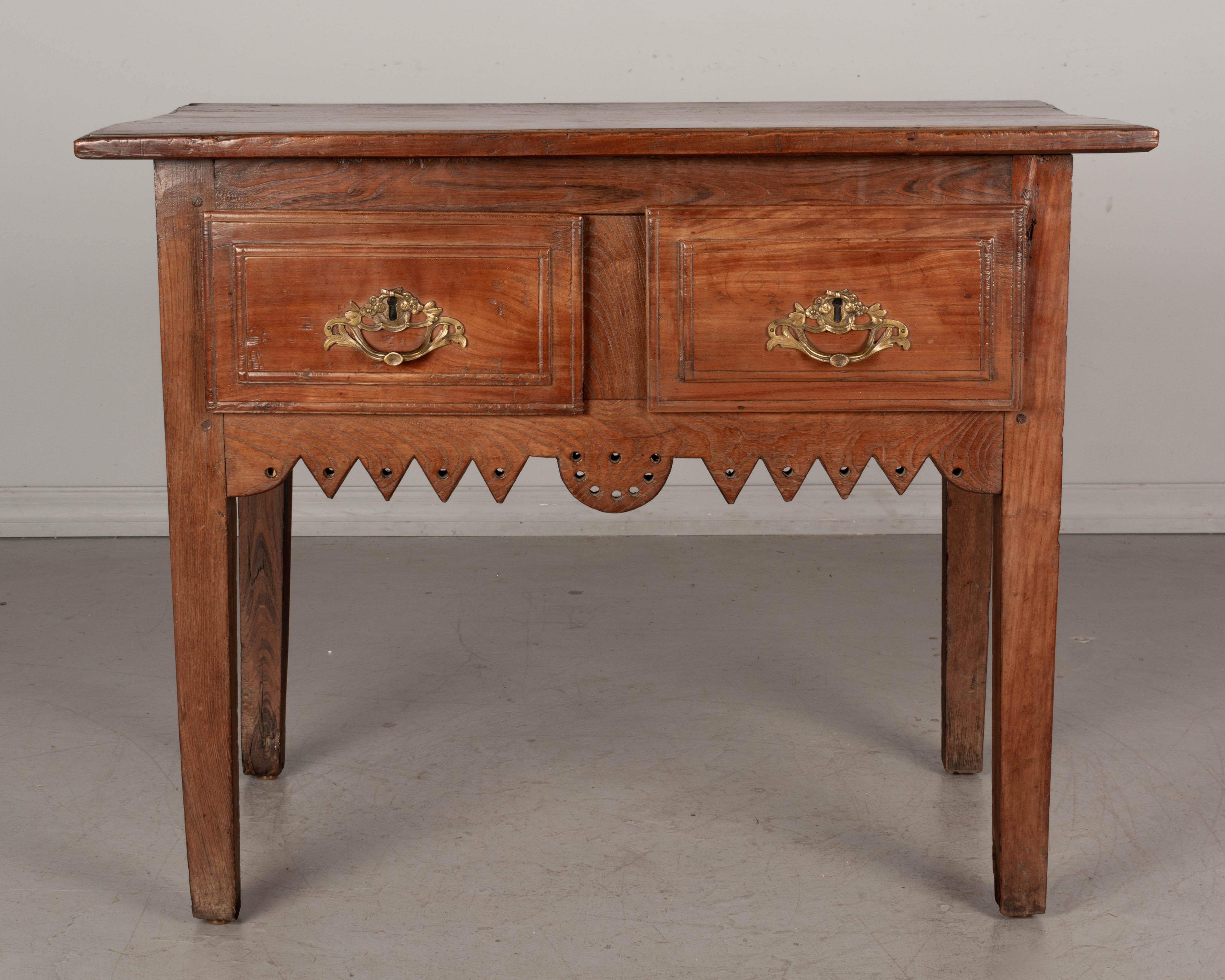 19th Century Country French Console Table In Good Condition In Winter Park, FL