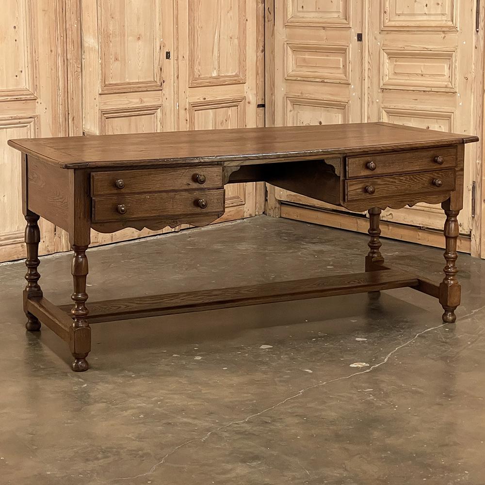 Hand-Crafted 19th Century Country French Desk