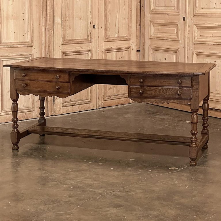 19th Century Country French Desk In Good Condition For Sale In Dallas, TX