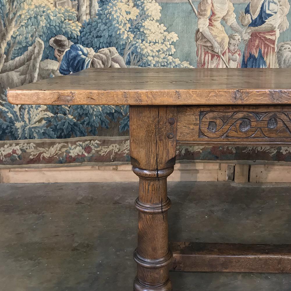 Oak 19th Century Country French Dining Table