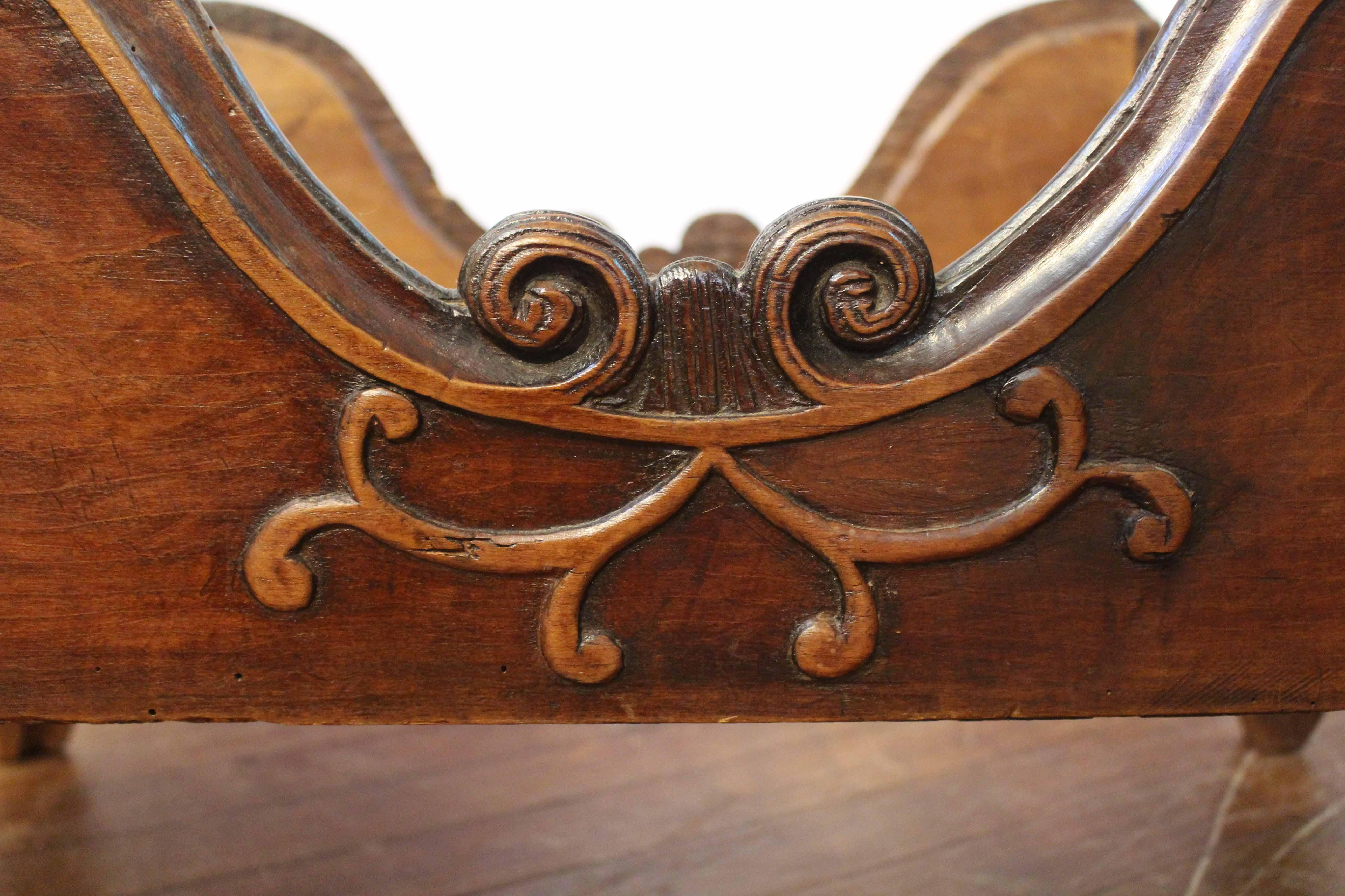 19th Century, Country French Directoire Period Infant's Bed In Good Condition In Chapel Hill, NC