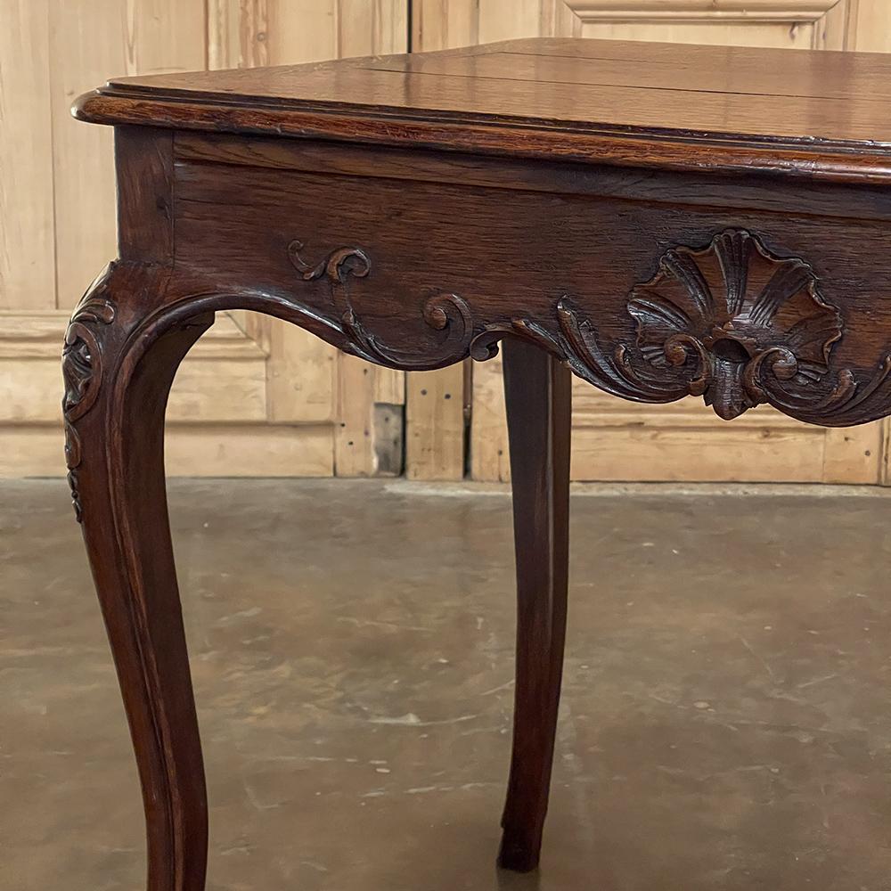 Table d'extrémité française de style campagnard du XIXe siècle en vente 2