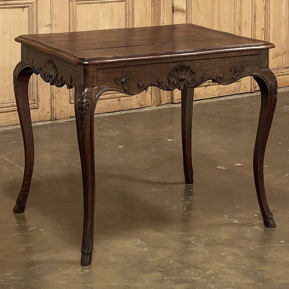 French Provincial 19th Century Country French End Table For Sale