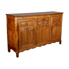 Antique 19th Century Country French Enfilade or Sideboard