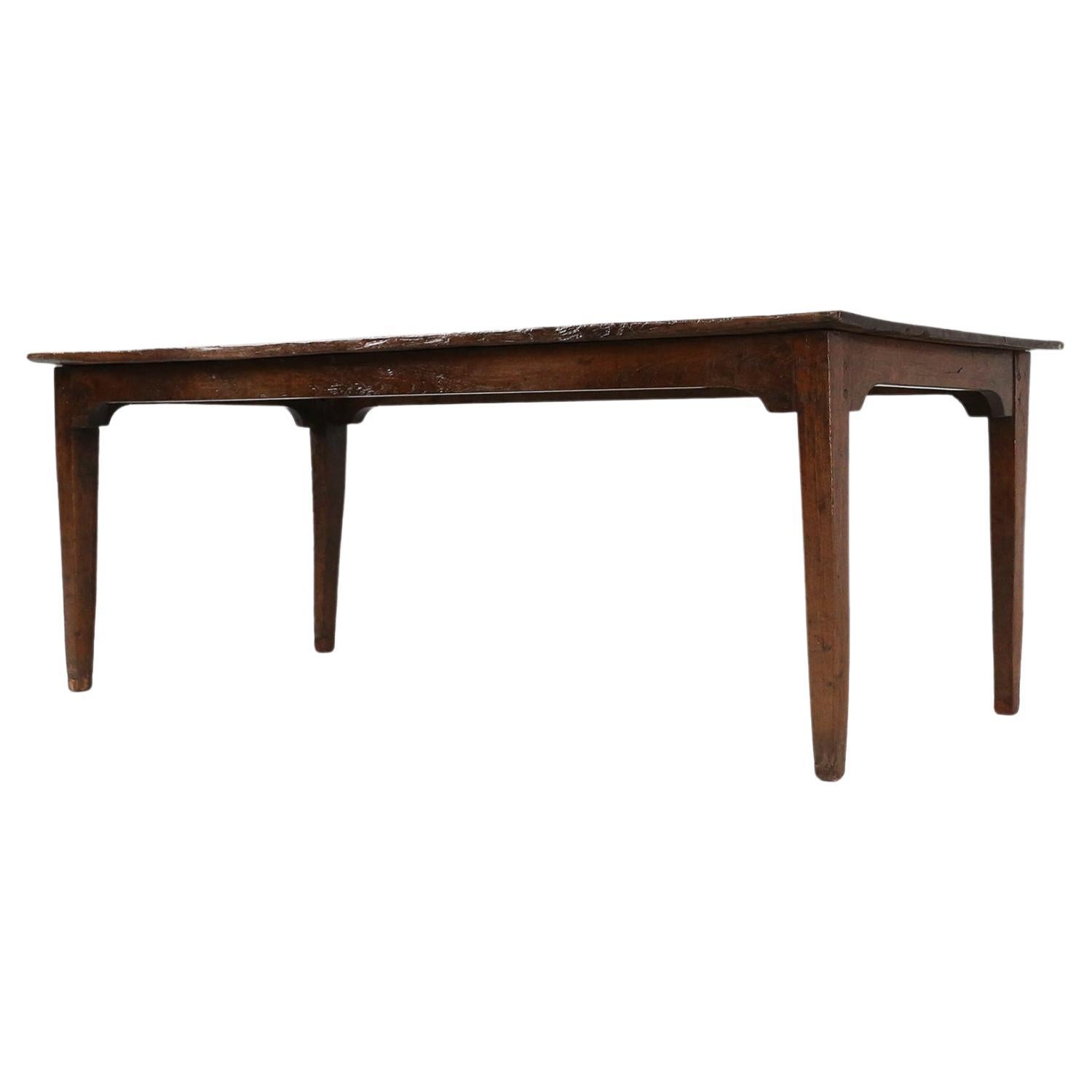 20th Century Country French Parquet Dining Table at 1stDibs french