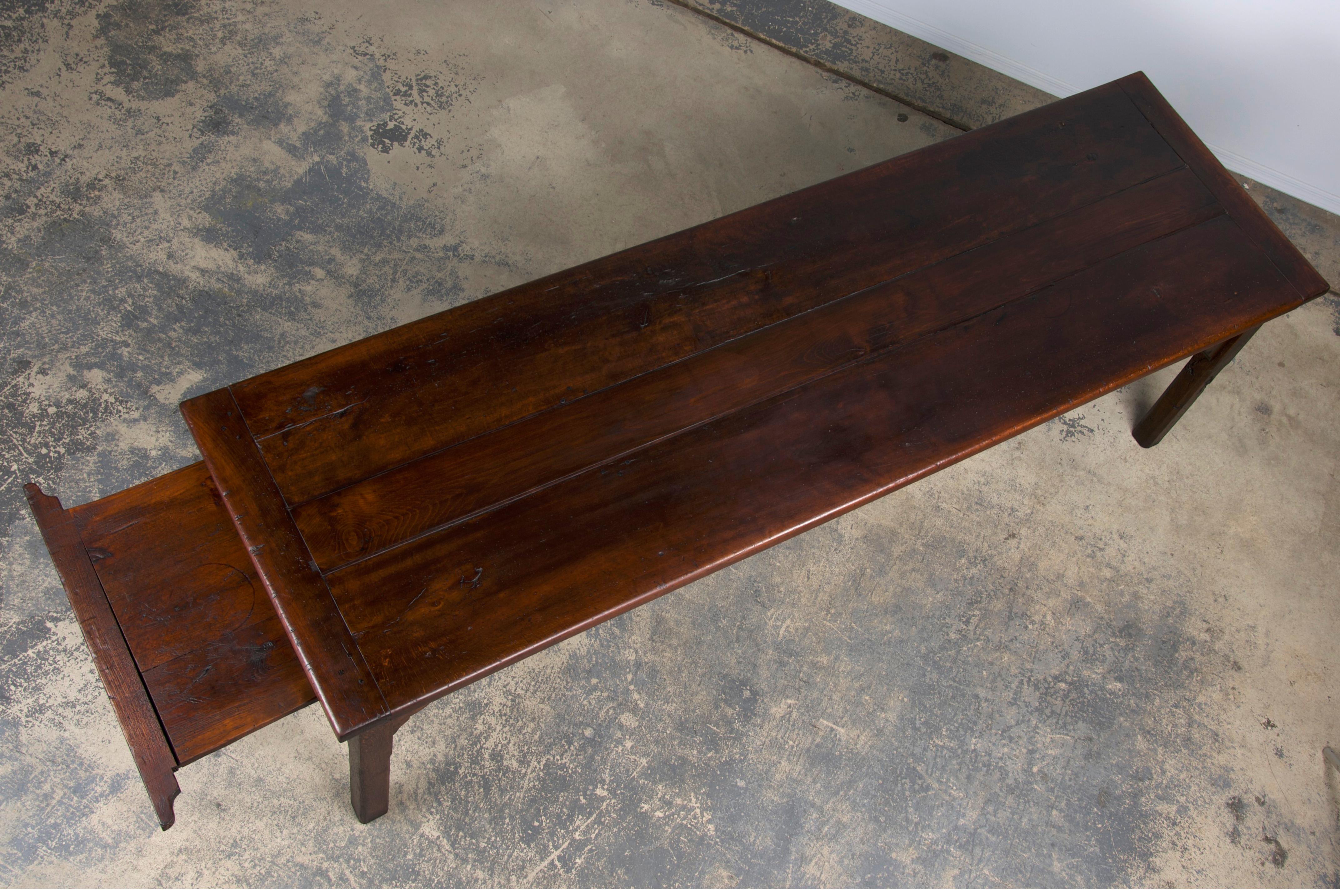 19th Century Country French Farmhouse Harvest Table 8