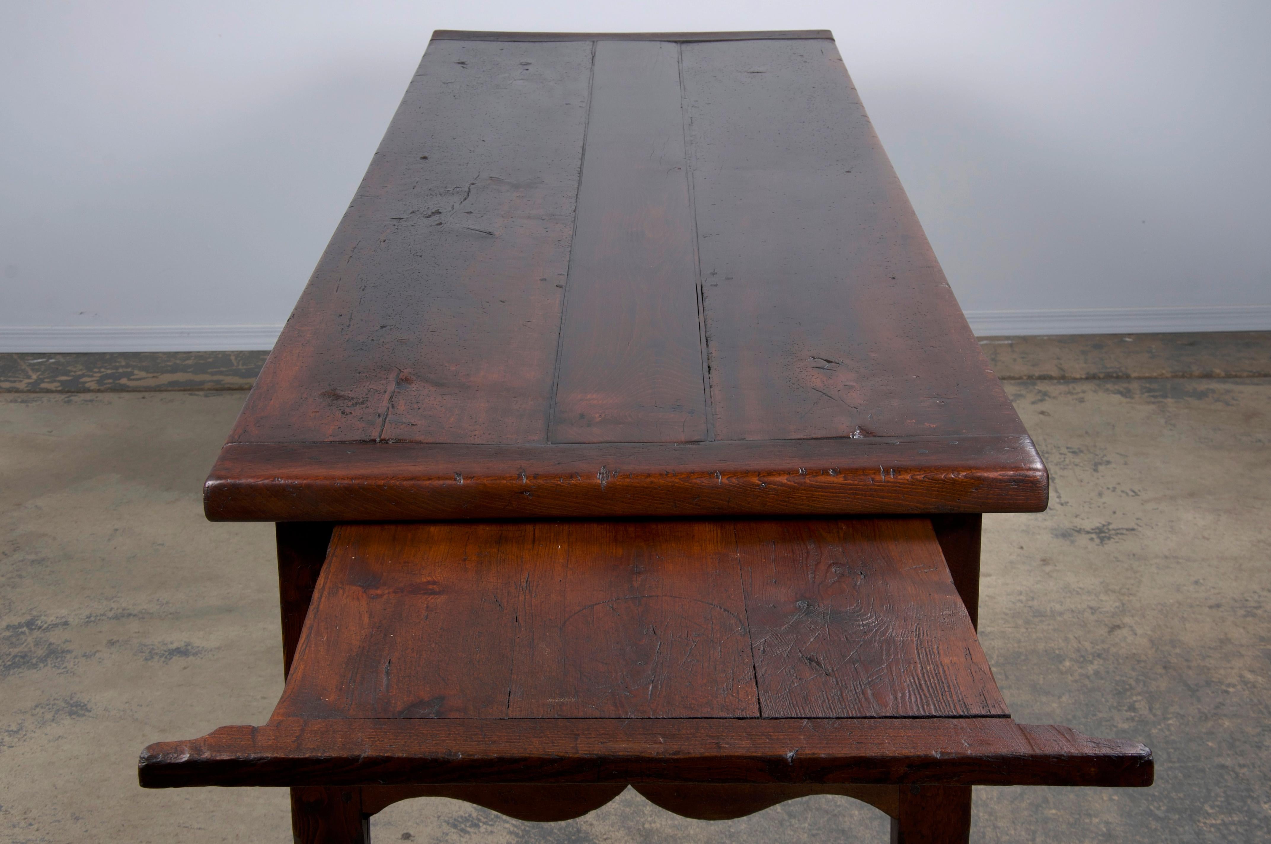 19th Century Country French Farmhouse Harvest Table 13