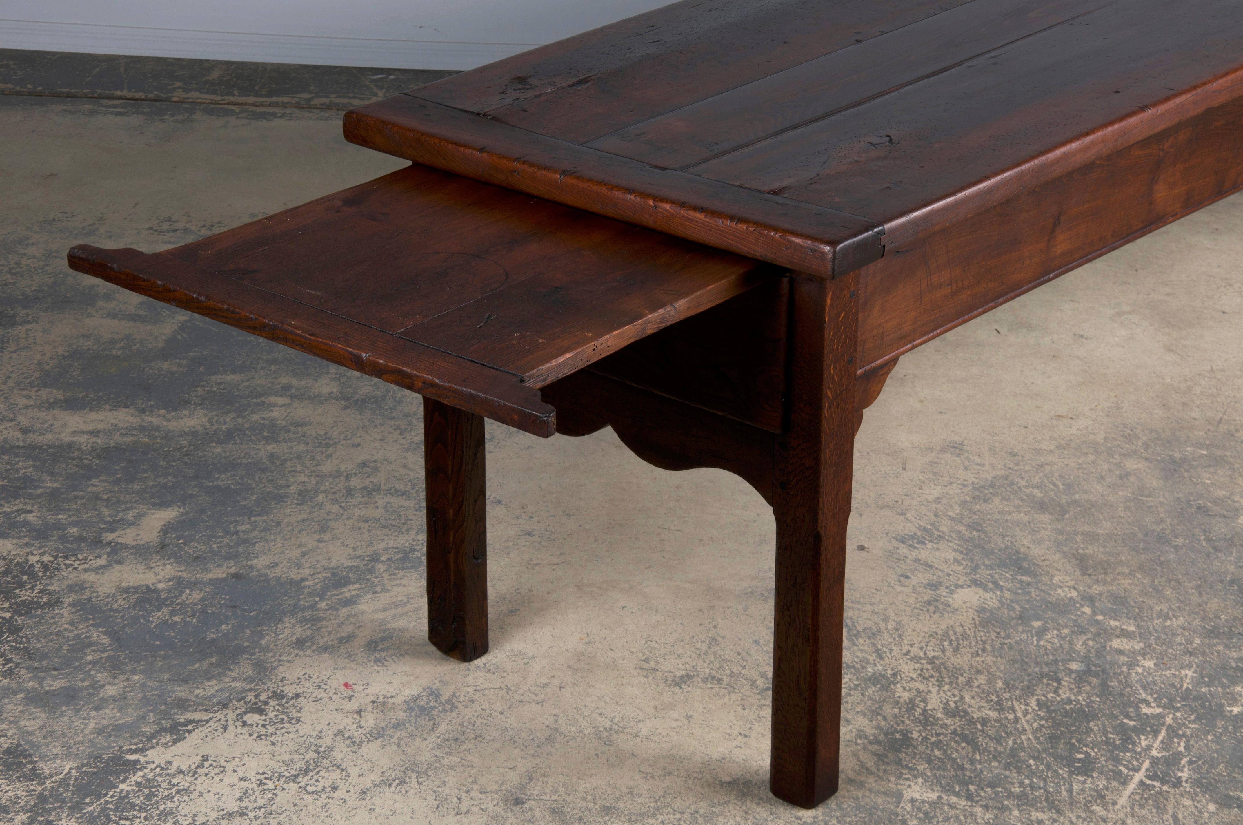 19th Century Country French Farmhouse Harvest Table 14