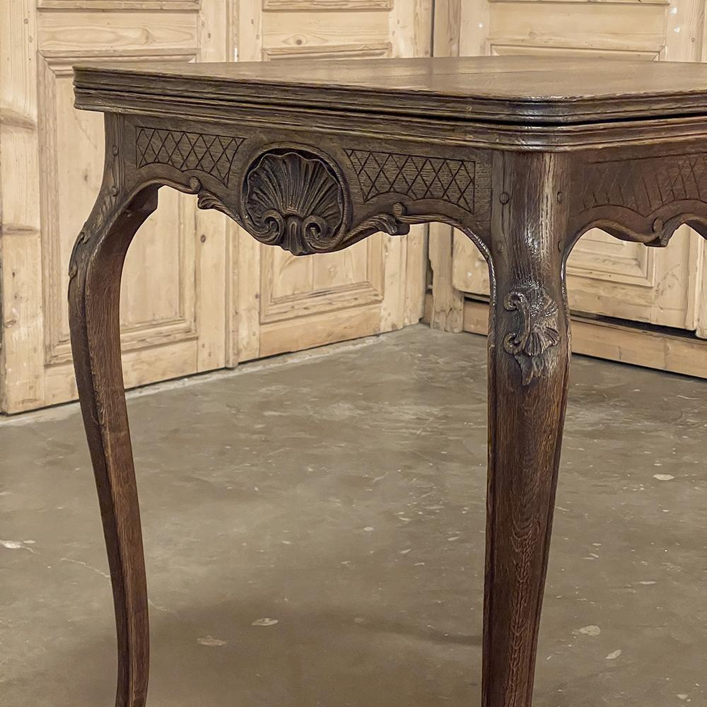 Table d'appoint française du 19ème siècle ~ Table de jeu en vente 5