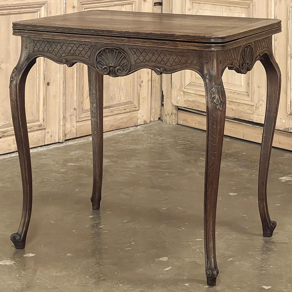 Français Table d'appoint française du 19ème siècle ~ Table de jeu en vente