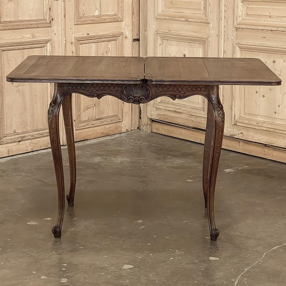 Table d'appoint française du 19ème siècle ~ Table de jeu en vente 1