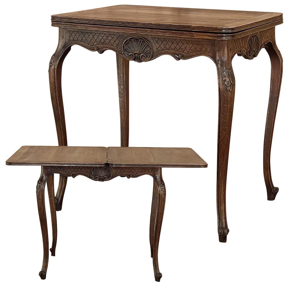 Table d'appoint française du 19ème siècle ~ Table de jeu