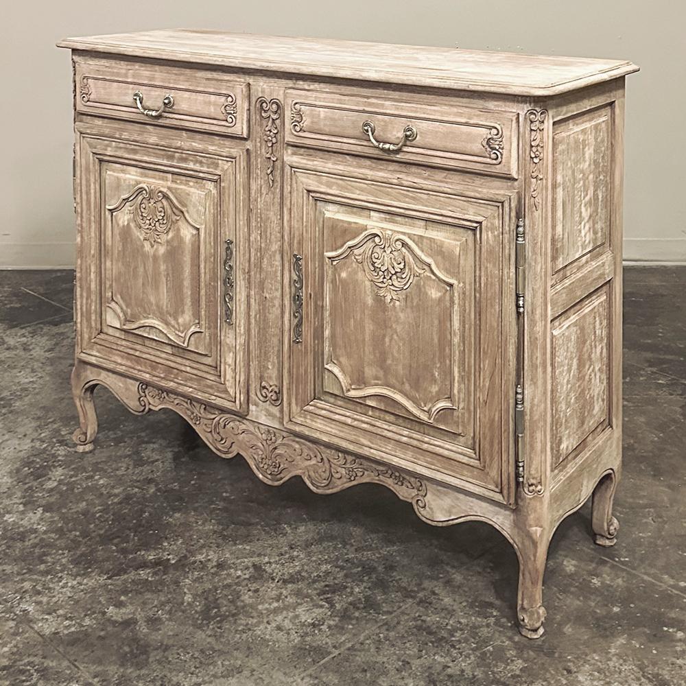 Hand-Crafted 19th Century Country French Fruitwood Buffet For Sale