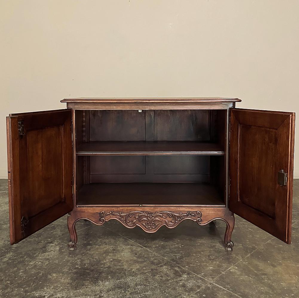 19th Century Country French Fruitwood Credenza For Sale 5