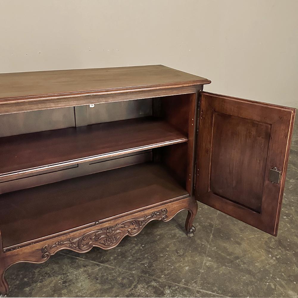 19th Century Country French Fruitwood Credenza For Sale 7