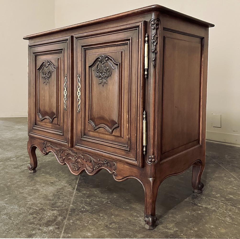 19th Century Country French Fruitwood Credenza For Sale 11