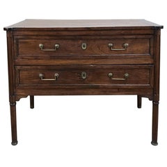 19th Century Country French Fruitwood Directoire Commode