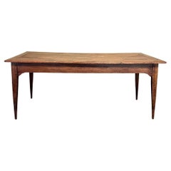 19th Century Country French Fruitwood Farm Table ~ Dining Table