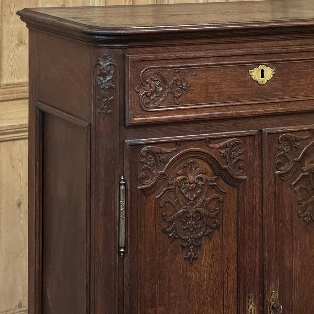 Belgian 19th Century Country French Liegoise Confiturer ~ Cabinet For Sale
