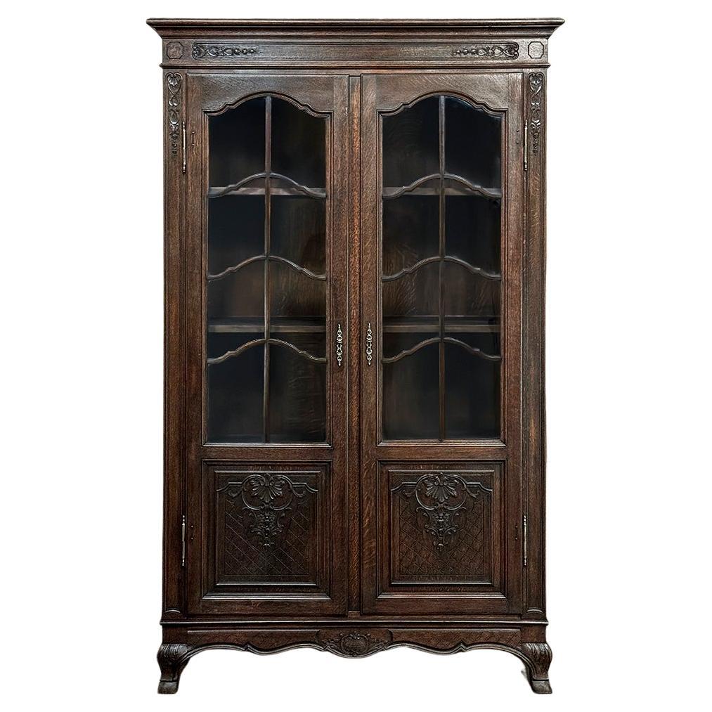 19th Century Country French Louis XIV Bookcase ~ Bibliotheque