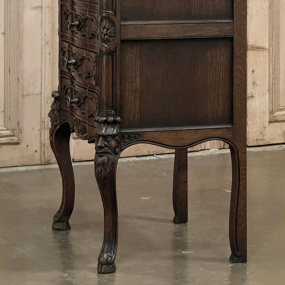 19th Century Country French Louis XIV Chiffoniere ~ Petite Commode For Sale 11