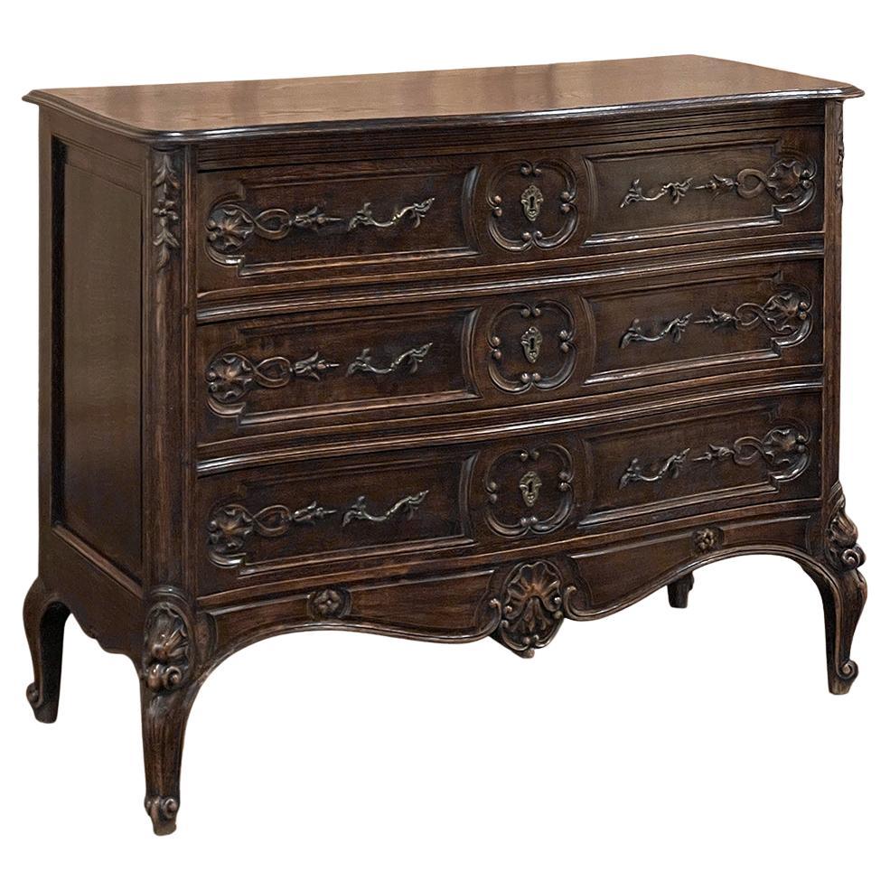 19th Century Country French Louis XIV Commode For Sale