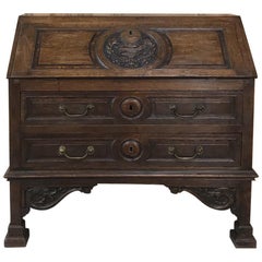 19th Century Country French Louis XIV Secretary