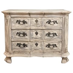 19th Century Country French Louis XIV Stripped Commode