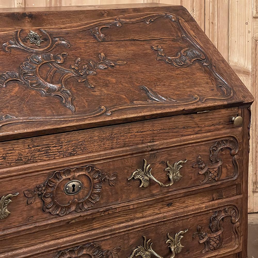 19th Century, Country French Louis XV Secretary For Sale 5