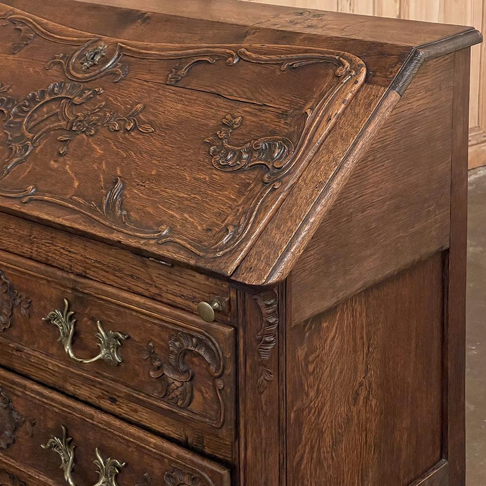 19th Century, Country French Louis XV Secretary For Sale 7