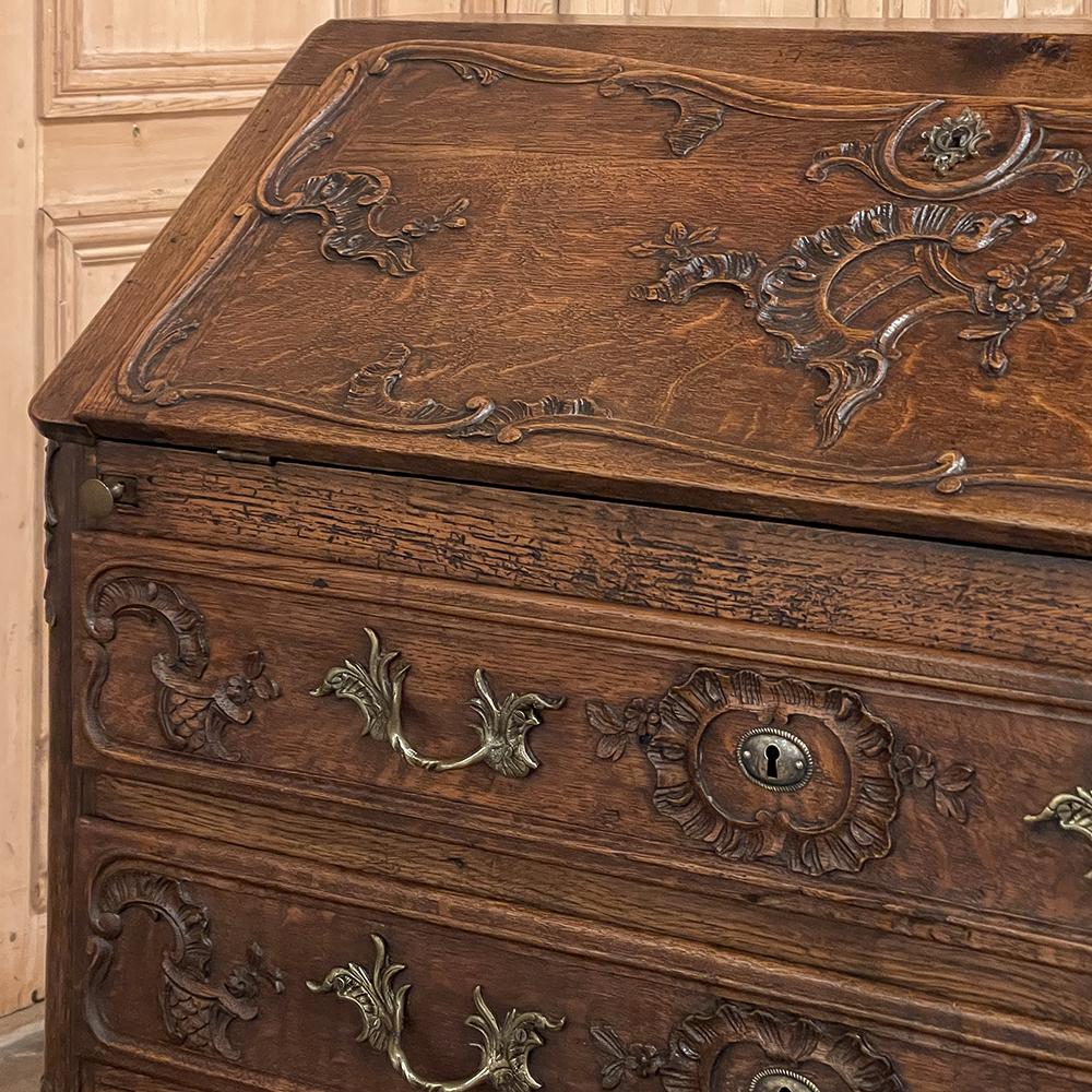 19th Century, Country French Louis XV Secretary For Sale 9