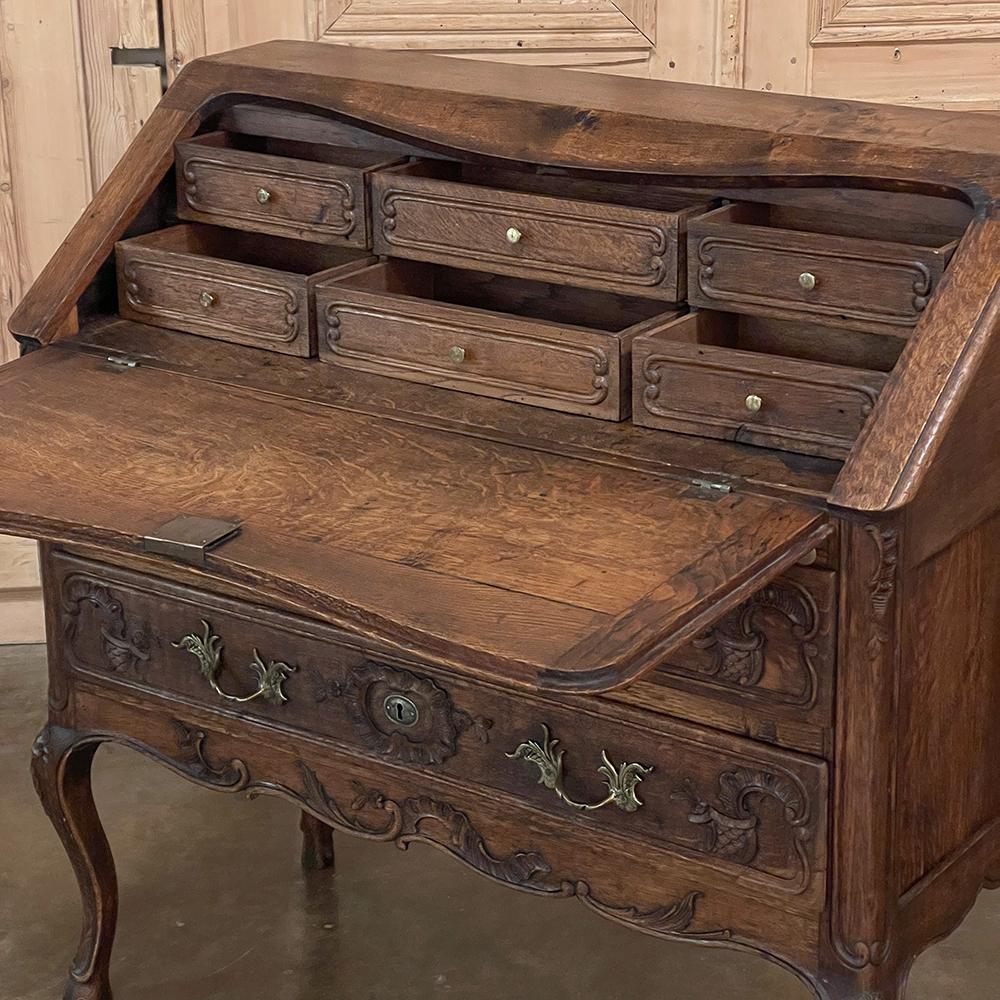 19th Century, Country French Louis XV Secretary For Sale 1