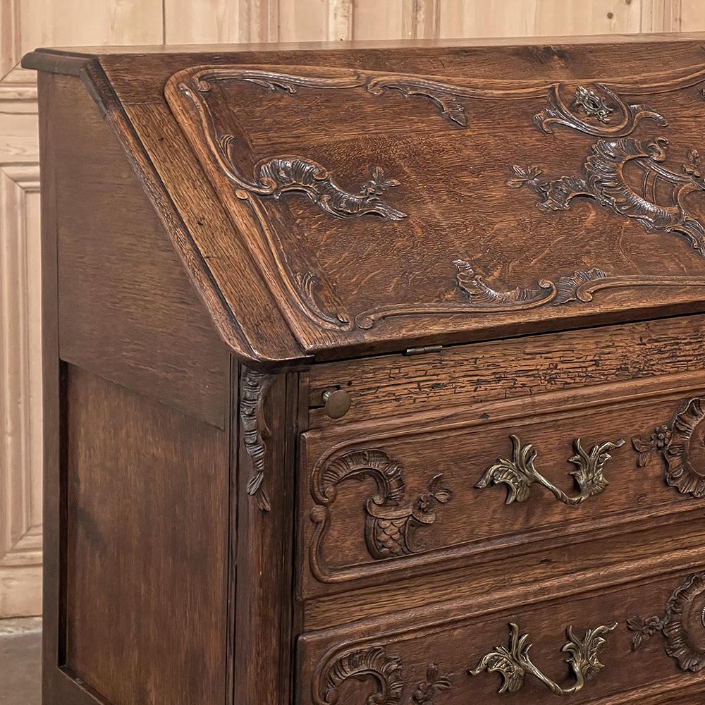 19th Century, Country French Louis XV Secretary For Sale 3