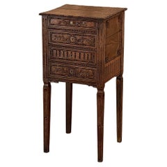 19th Century Country French Louis XVI Petite Commode, Nightstand