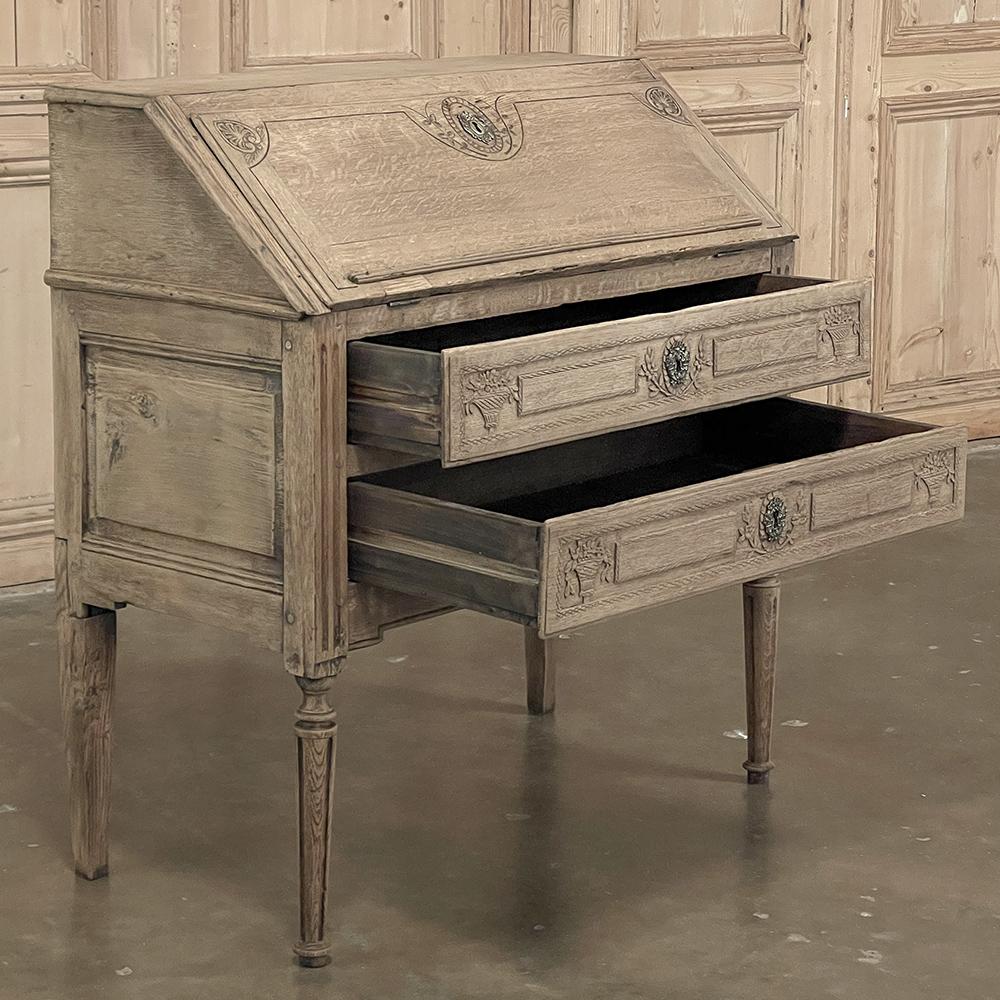 19th Century Country French Louis XVI Secretary For Sale 6