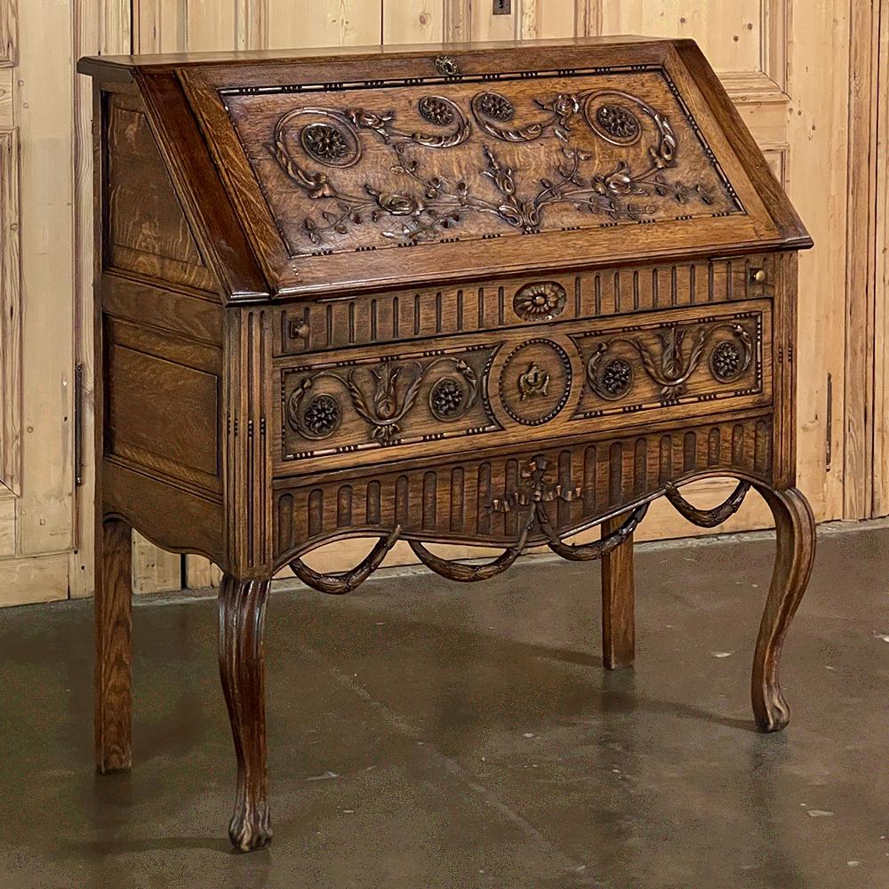 19th Century Country French Louis XVI Secretary For Sale 6